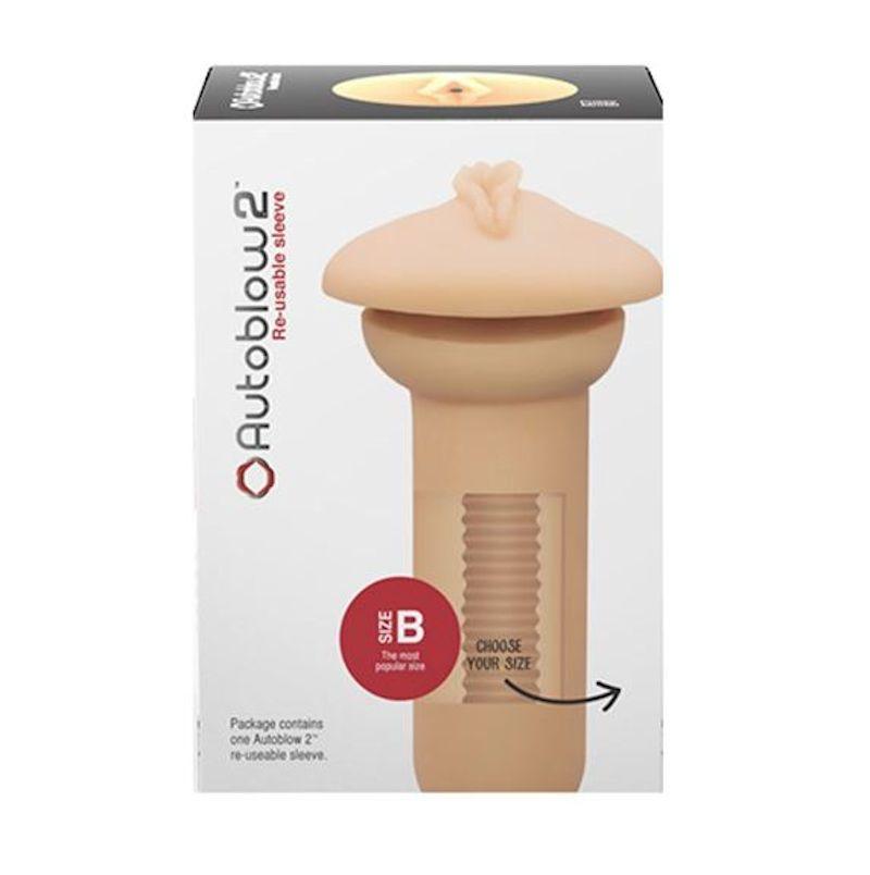 Autoblow 2XT Vagina Sleeve: Size B - MASTURBATORS - PREMIUM