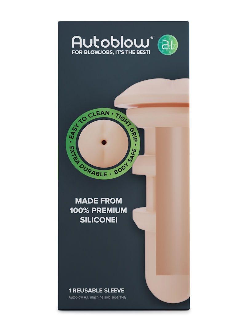 Autoblow A.I. - Anus Sleeve - MASTURBATORS - PREMIUM