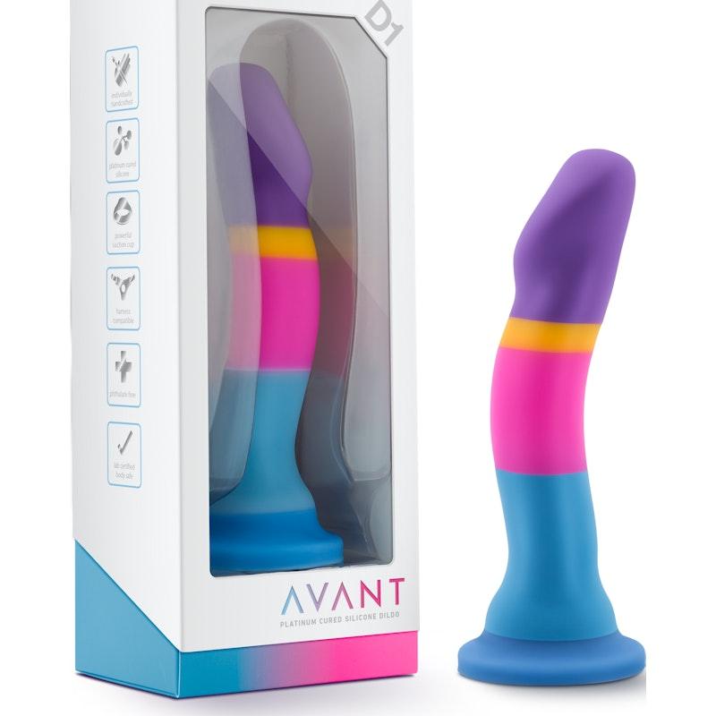 Avant D1 Hot n Cool Silicone Dildo - Adult Toys