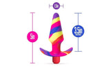 Avant Free Spirit Scarlet Silicone Butt Plug - Adult Toys