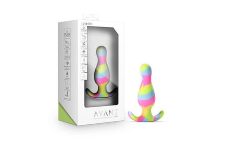 Avant Kaleido Lime Silicone Butt Plug - Naughty by Nature Adult Store