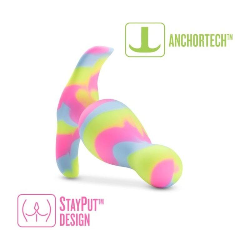 Avant Kaleido Lime Silicone Butt Plug - Naughty by Nature Adult Store