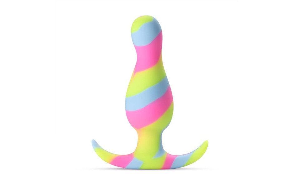 Avant Kaleido Lime Silicone Butt Plug - Naughty by Nature Adult Store