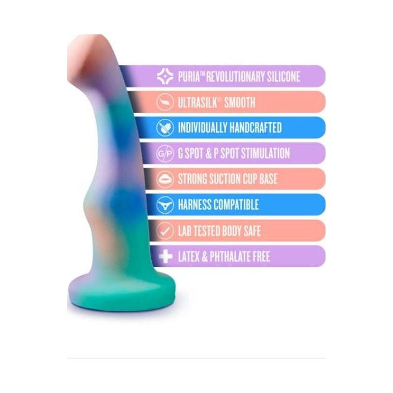 Avant Opal Dreams Aqua Silicone Dildo - Adult Toys