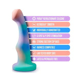 Avant Opal Dreams Aqua Silicone Dildo - Adult Toys