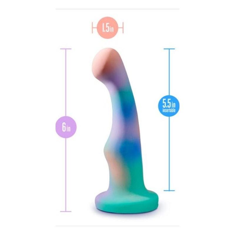 Avant Opal Dreams Aqua Silicone Dildo - Adult Toys