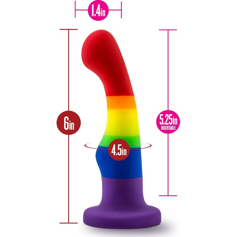 Avant Pride P1 Freedom Silicone Dildo - Adult Toys