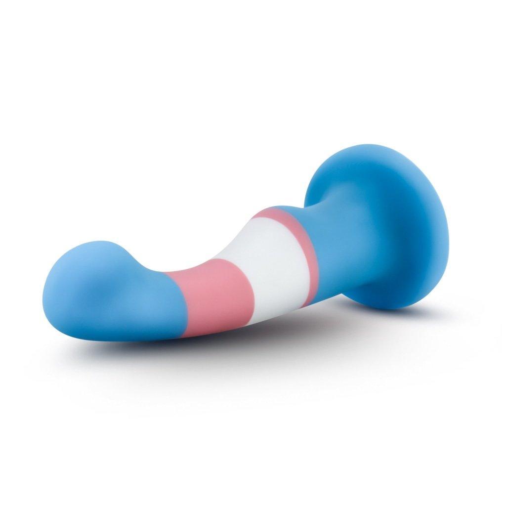 Avant Pride P2 True Blue Silicone Dildo - Adult Toys
