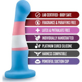 Avant Pride P2 True Blue Silicone Dildo - Adult Toys