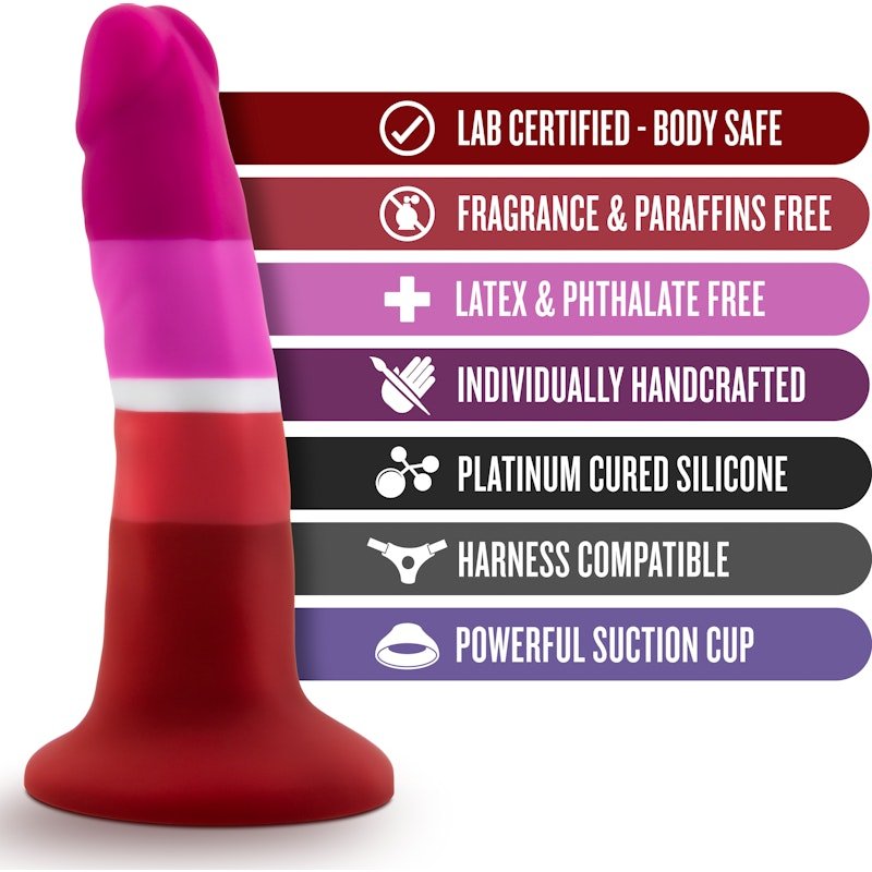 Avant Pride P3 Beauty Silicone Dildo - Adult Toys
