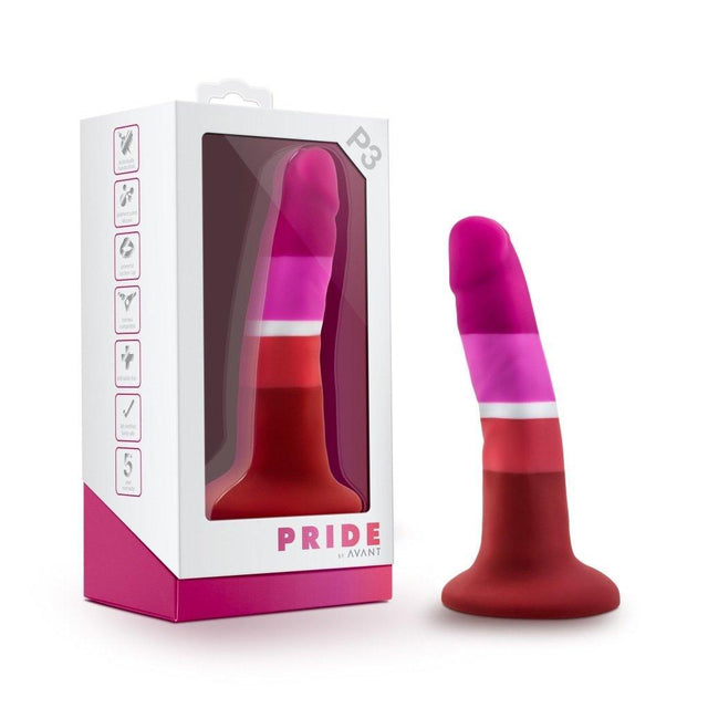 Avant Pride P3 Beauty Silicone Dildo - Naughty by Nature Adult Store