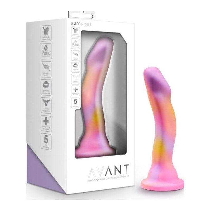 Avant Suns Out Pink Silicone Dildo - Adult Toys
