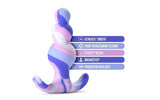 Avant Twilight Blue Silicone Butt Plug - Naughty by Nature Adult Store