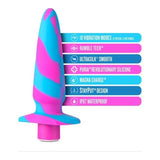 Avant Vibrotize Silicone Mini Anal Vibe Fuchsia - Naughty by Nature Adult Store