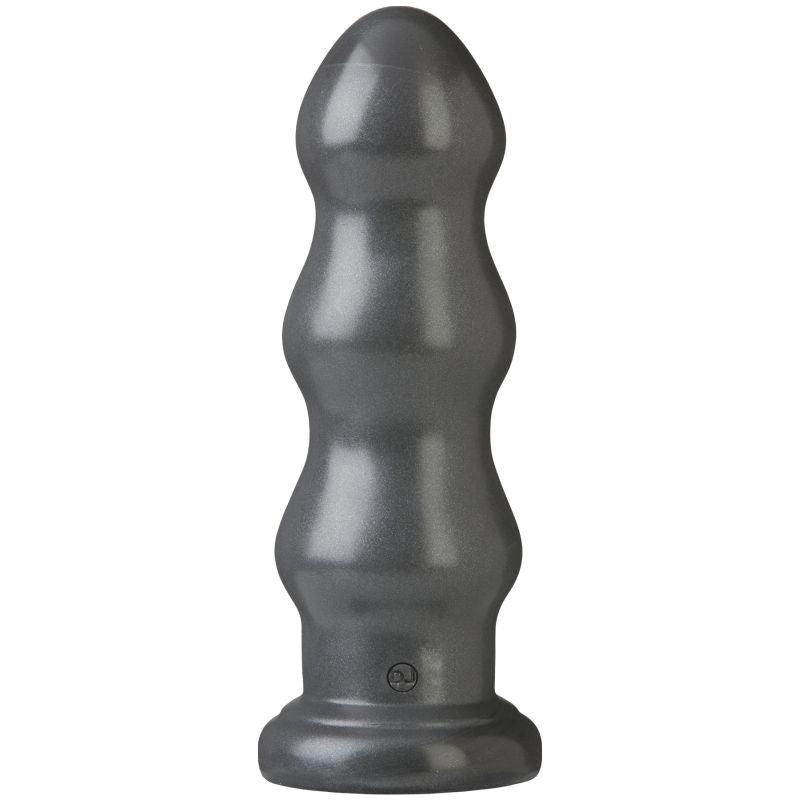 B-10 Tango 10in Anal Dildo Gun Metal - Naughty by Nature Adult Store