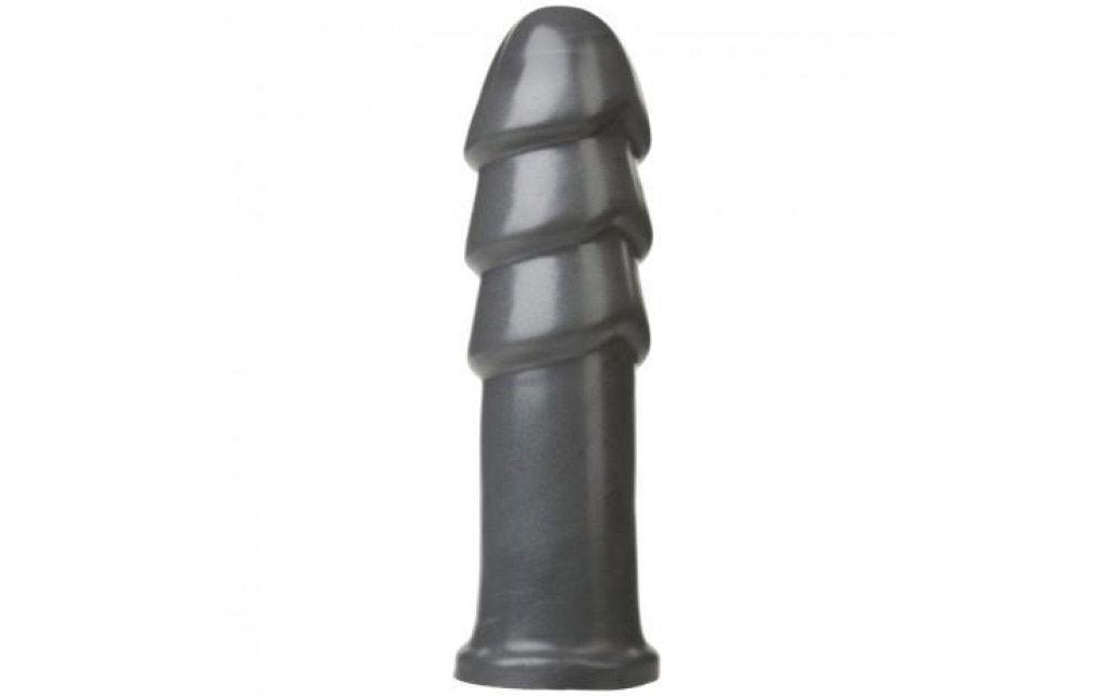 B-10 Warhead 10in Anal Dildo Gun Metal - Naughty by Nature Adult Store