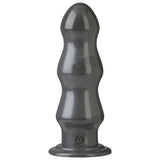 B - 7 Tango 7in Anal Dildo Gun Metal - Adult Toys