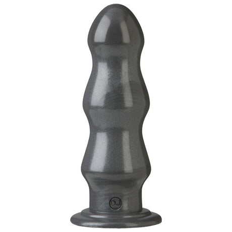 B - 7 Tango 7in Anal Dildo Gun Metal - Adult Toys