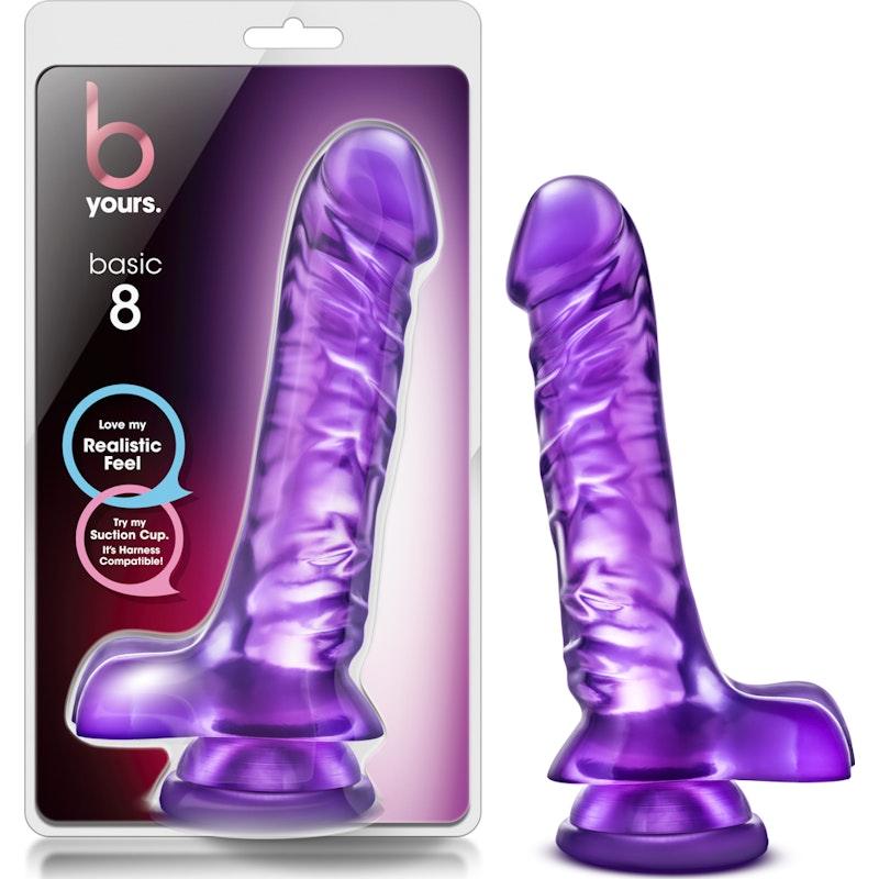 B Yours Basic 8 Purple - Naughty by Nature Adult Store