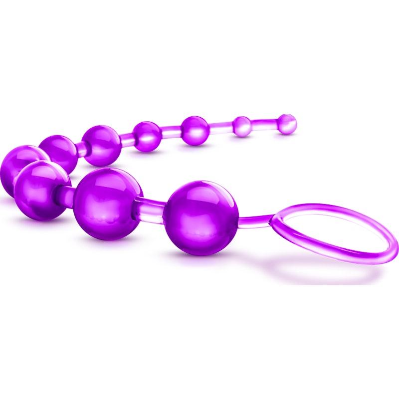 B Yours Basic Beads Purple - Naughty by Nature Adult Store