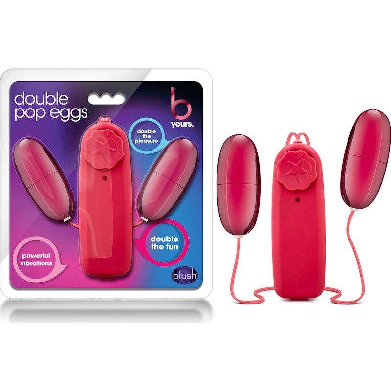 B Yours Double Pop Eggs Cerise - Naughty by Nature Adult Store