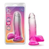 B Yours Sugar Magnolia 7in Dildo Fuchsia - Naughty by Nature Adult Store