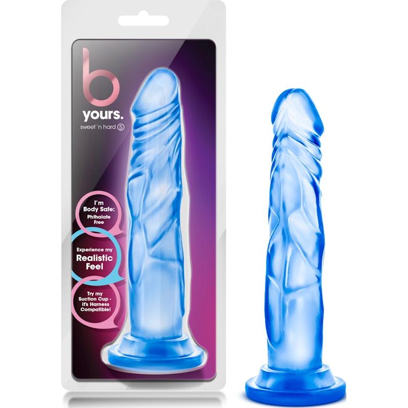 B Yours Sweet N Hard 5 Blue - Adult Toys