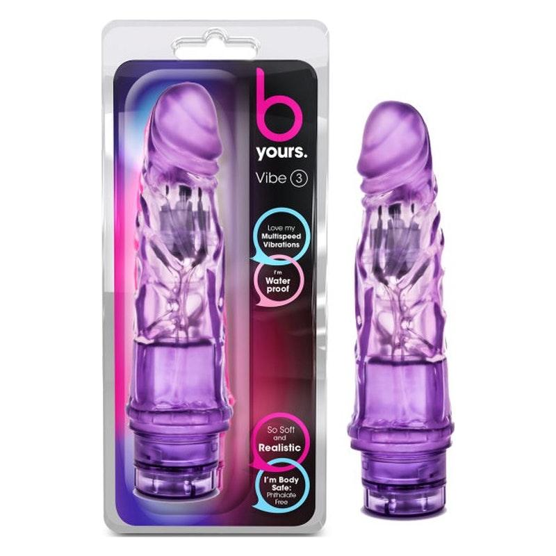 B Yours Vibe No 3 Purple - Naughty by Nature Adult Store