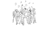 Bachelorette Party Colouring Book - Adult Toys