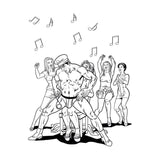 Bachelorette Party Colouring Book - Adult Toys