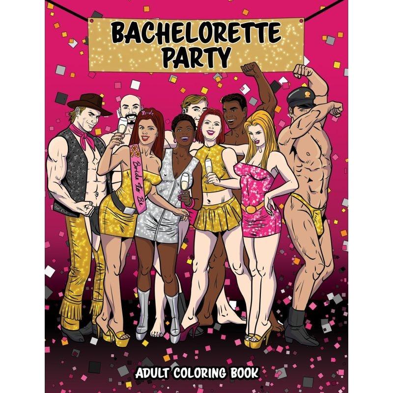 Bachelorette Party Colouring Book - Adult Toys