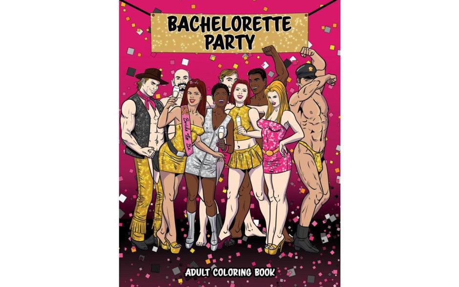 Bachelorette Party Colouring Book - Naughty by Nature Adult Store