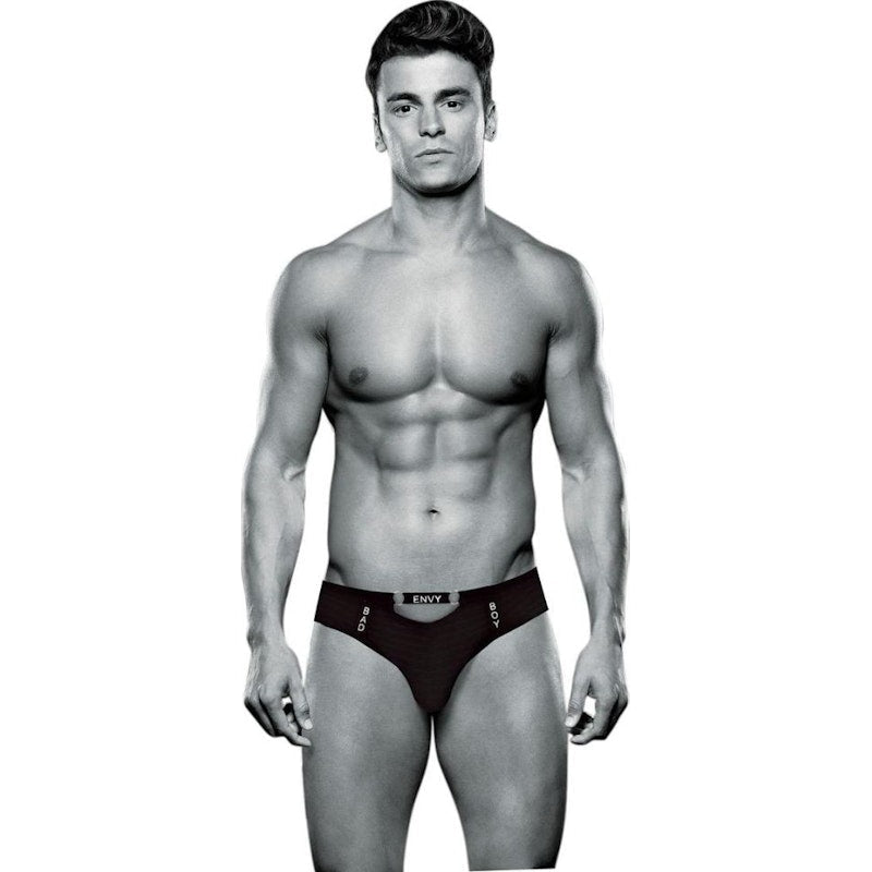 Bad Boy Thong Black - Lingerie