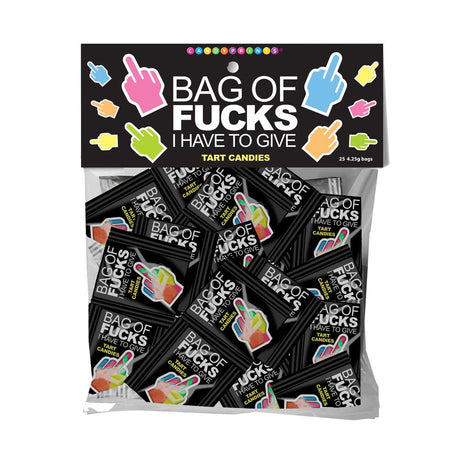 Bag Of Fucks I Have To Give - Bag of 25 Mini Packs - NOVELTIES