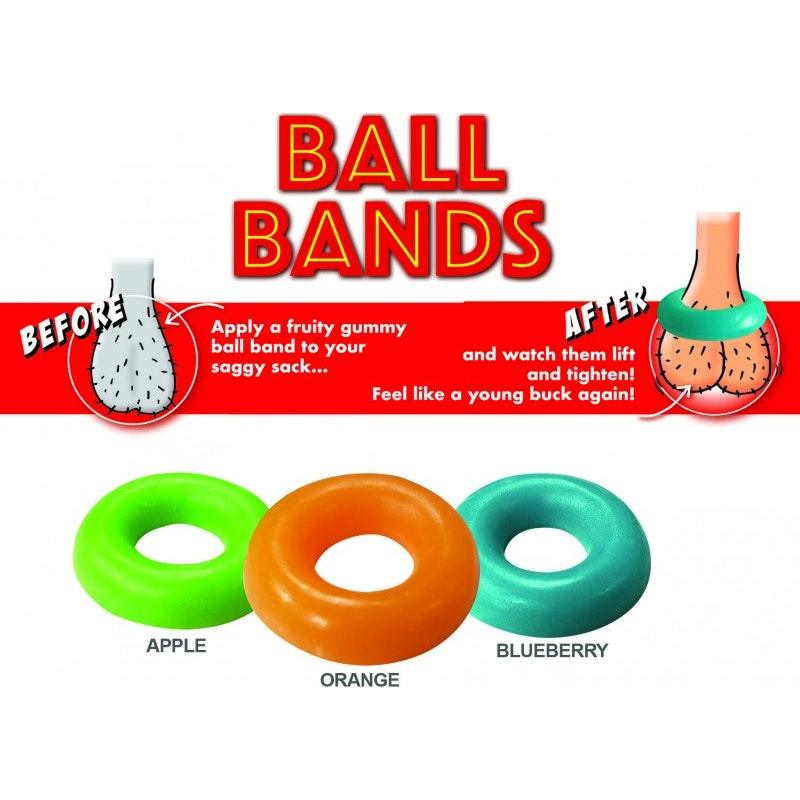 Ball Bands Gummy Cock Ring - Naughty by Nature Adult Store