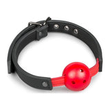 Ball Gag With PVC Ball Red - Naughty by Nature Adult Store