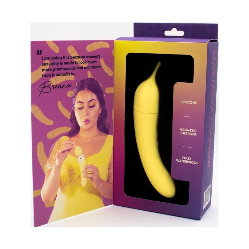 Banana Cream Air Pulse G - Spot Vibrator - Adult Toys
