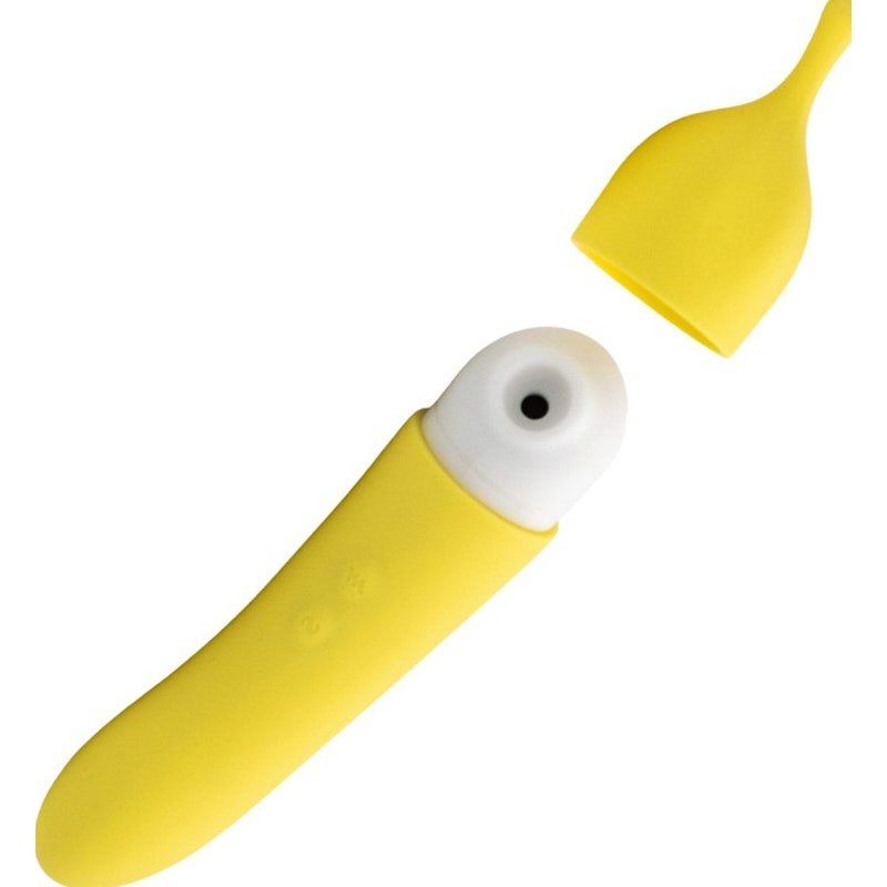 Banana Cream Air Pulse G - Spot Vibrator - Adult Toys