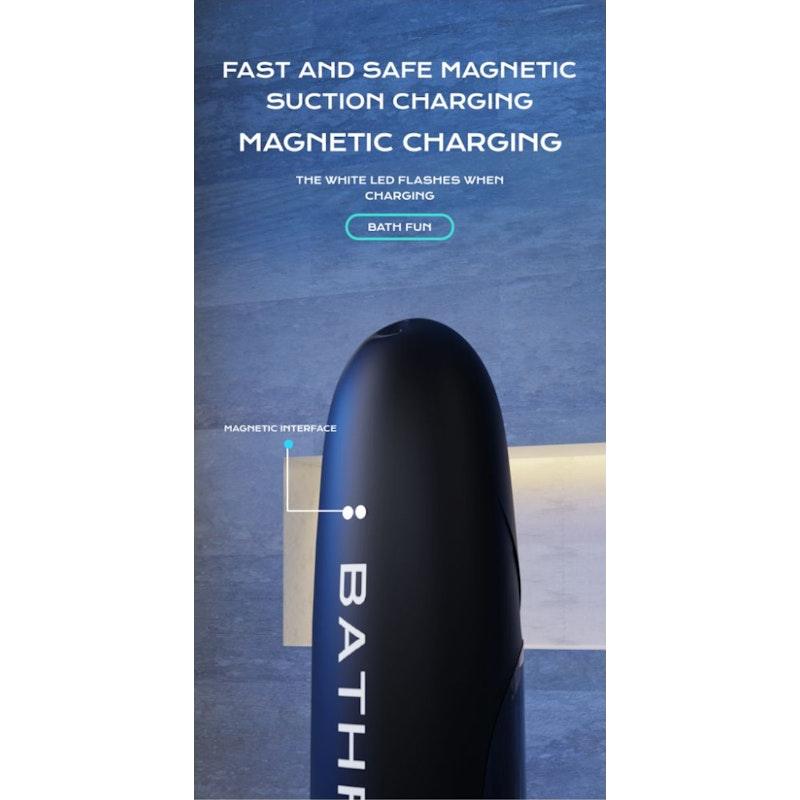 BathFun Automatic USB Waterproof Penis Pump w Magic Sleeve - Naughty by Nature Adult Store