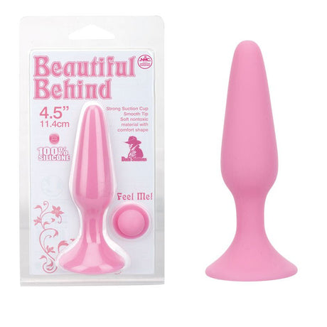 Beautiful Behind - Pink 11.5 cm Butt Plug - ANAL TOYS
