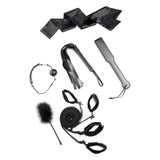 Bed Restraint Bondage Kit Black - Adult Toys