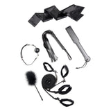 Bed Restraint Bondage Kit Black - Adult Toys