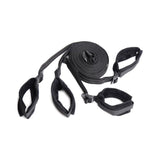 Bed Restraint Bondage Kit Black - Adult Toys
