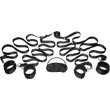 Bedroom Restraint Kit Black - Adult Toys