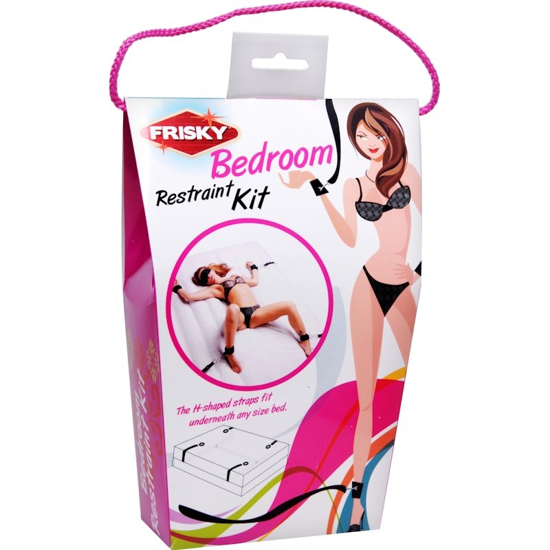 Bedroom Restraint Kit Black - Adult Toys