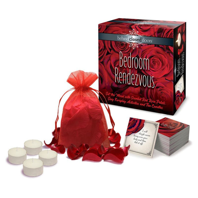 Behind Closed Doors - Bedroom Rendezvous - Couples Romantic Night Kit - GAMES