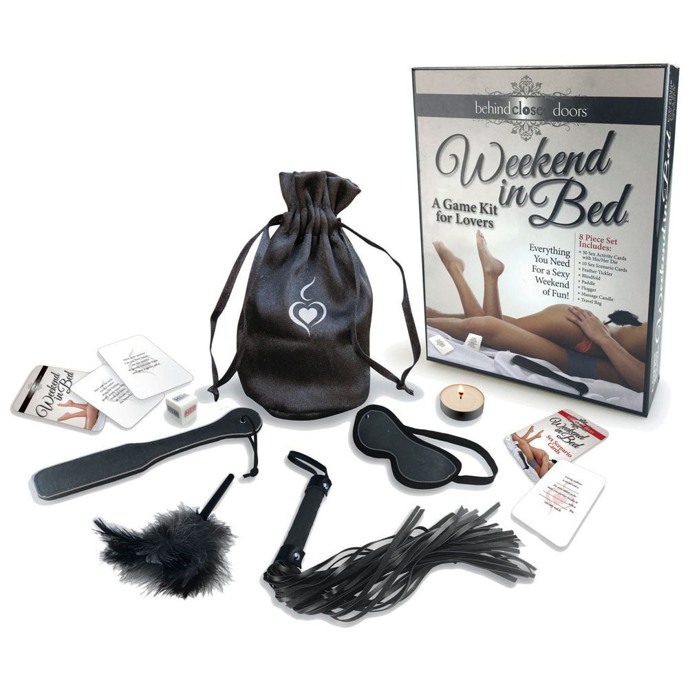 Behind Closed Doors - Weekend In Bed - Couples Kit Game - GAMES