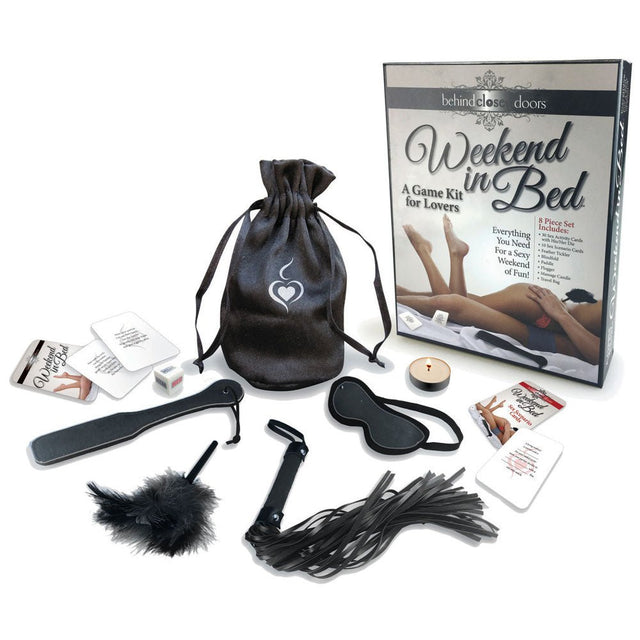 Behind Closed Doors - Weekend In Bed - Couples Kit Game - GAMES