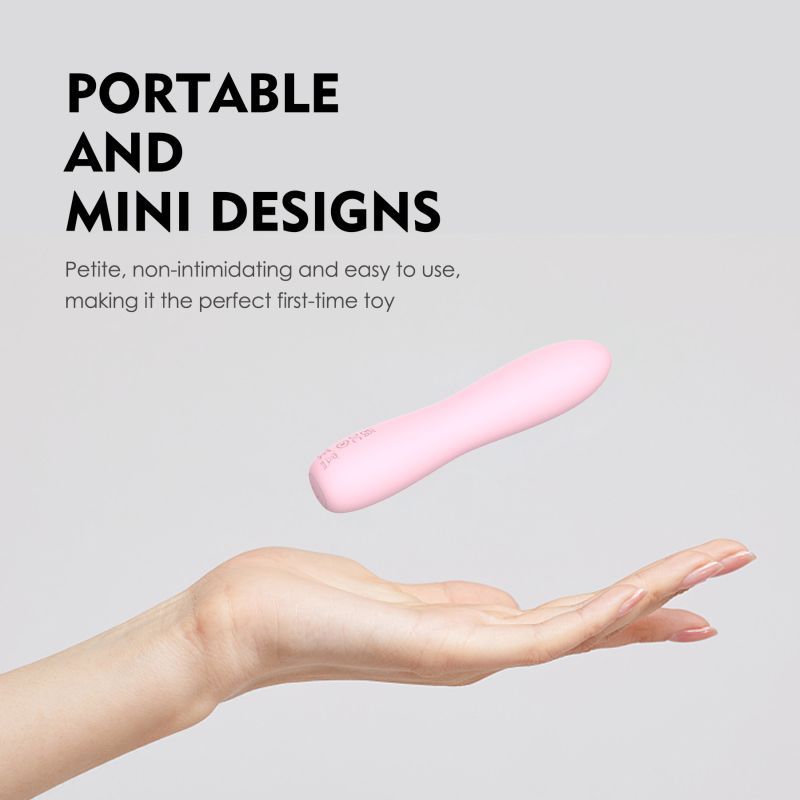 Bella Silicone 140mm Bullet Massager Pink - Adult Toys