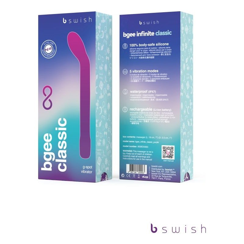 Bgee Infinite Classic Purple - Adult Toys